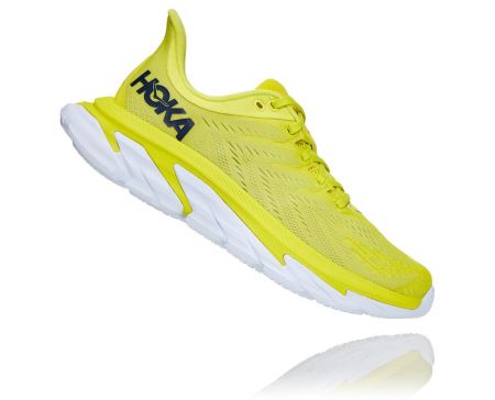 Hoka One One Clifton Edge - Adidasi Alergare Pe Drum Barbati Albi | RO-akJZdCv